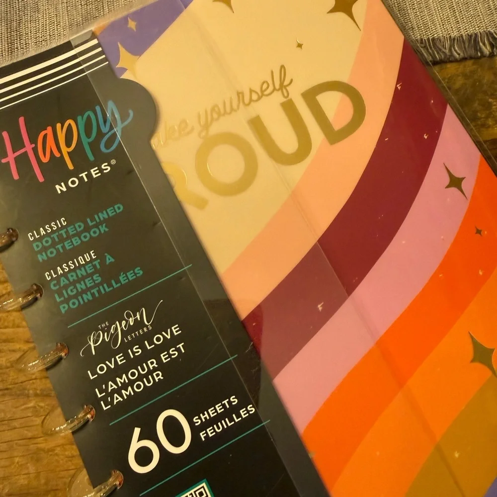 The Happy Planner Colorful Home Office Planner